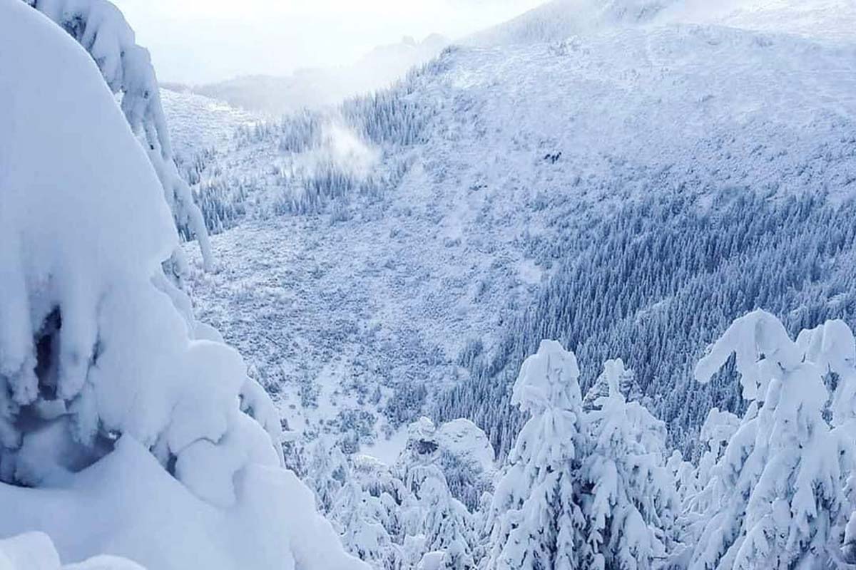 Winter im Landkreis Neamţ